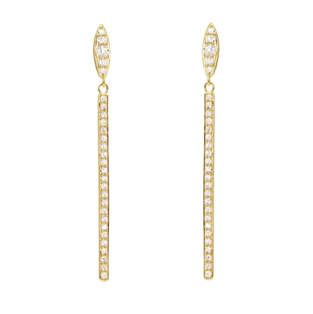 Candlestick Sparkle Earrings
