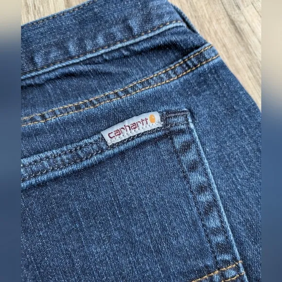 Carhartt Women's Original Fit Straight Leg Blaine Jeans 18 Regular