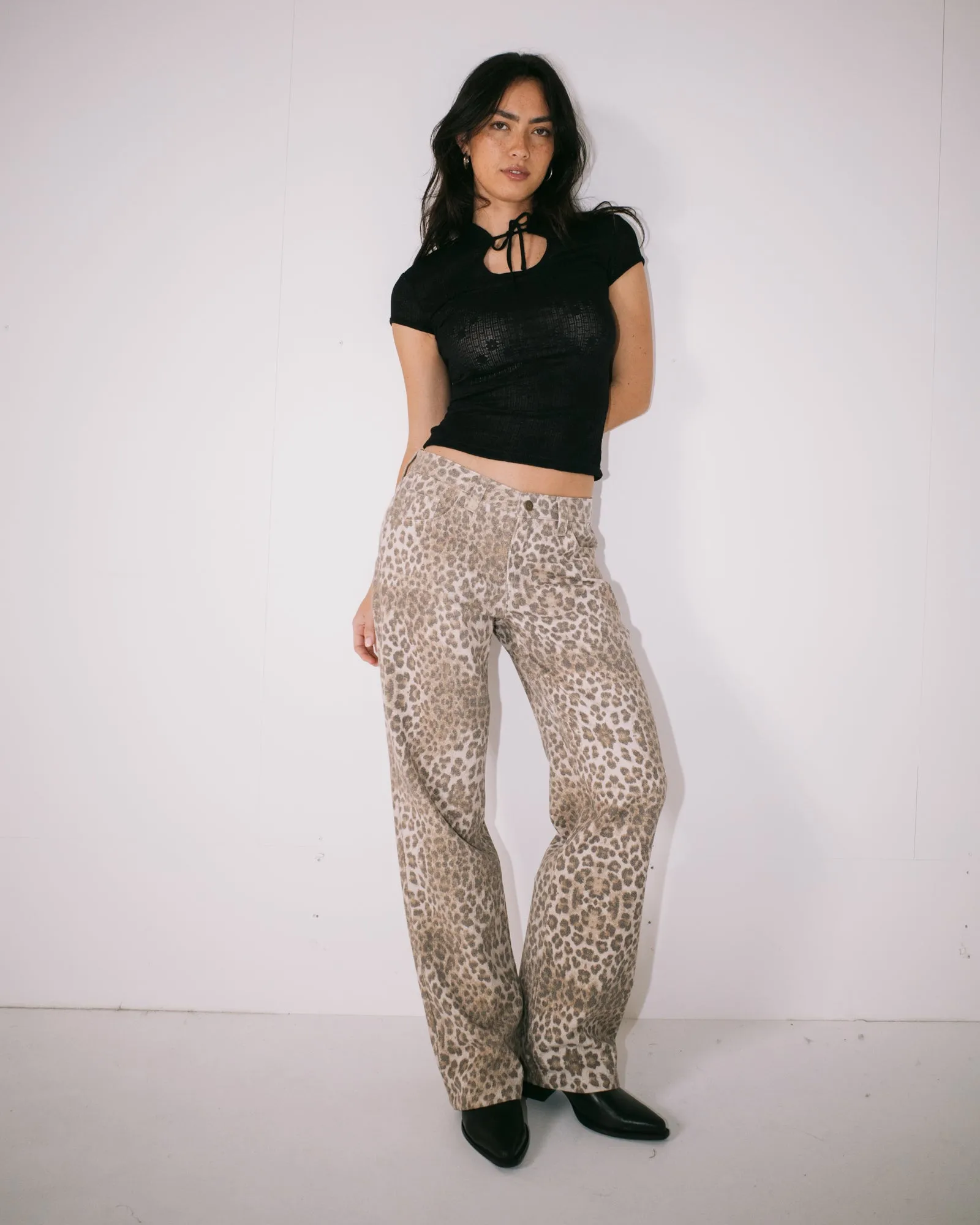 Cheater Cheater Low Rise Baggy Jean
