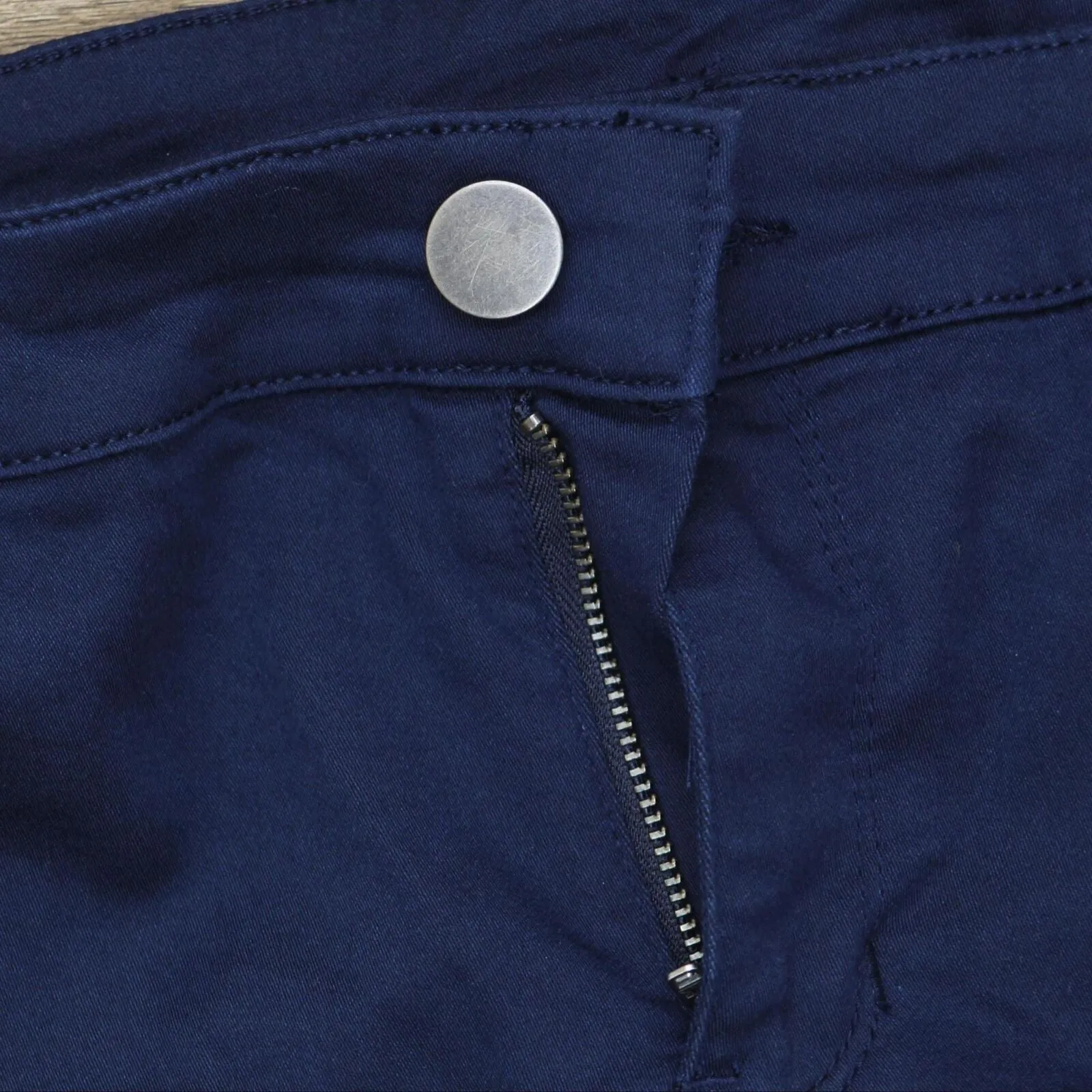 Christopher & Banks Womens Tapered Straight Fit Mid Rise Pants 5597