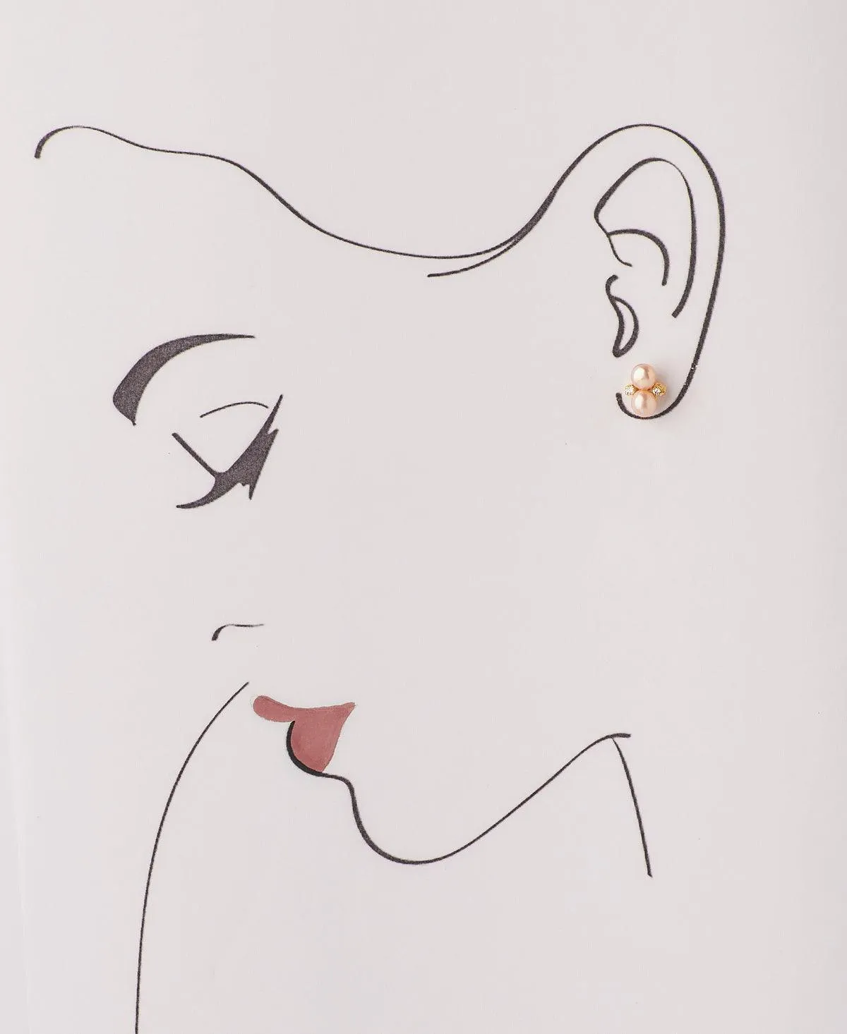 Classic Pearl Stud Earring