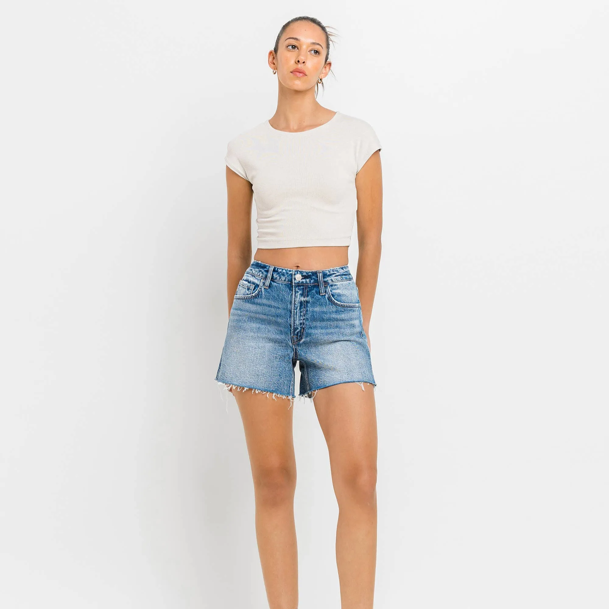 Cleancut Denim Shorts