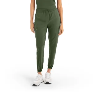 CRFT WB415 Women's Jogger Scrub Pants Olive