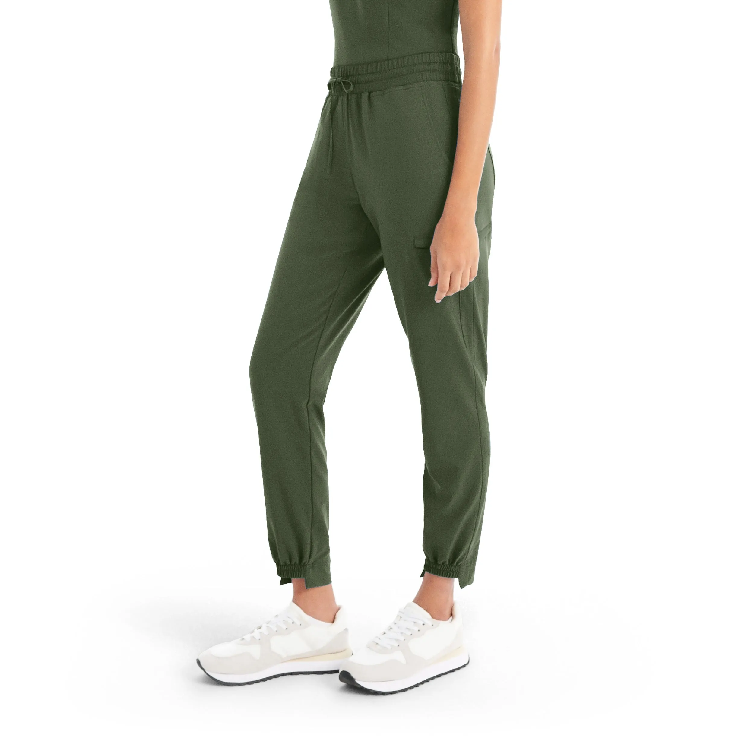 CRFT WB415 Women's Jogger Scrub Pants Olive