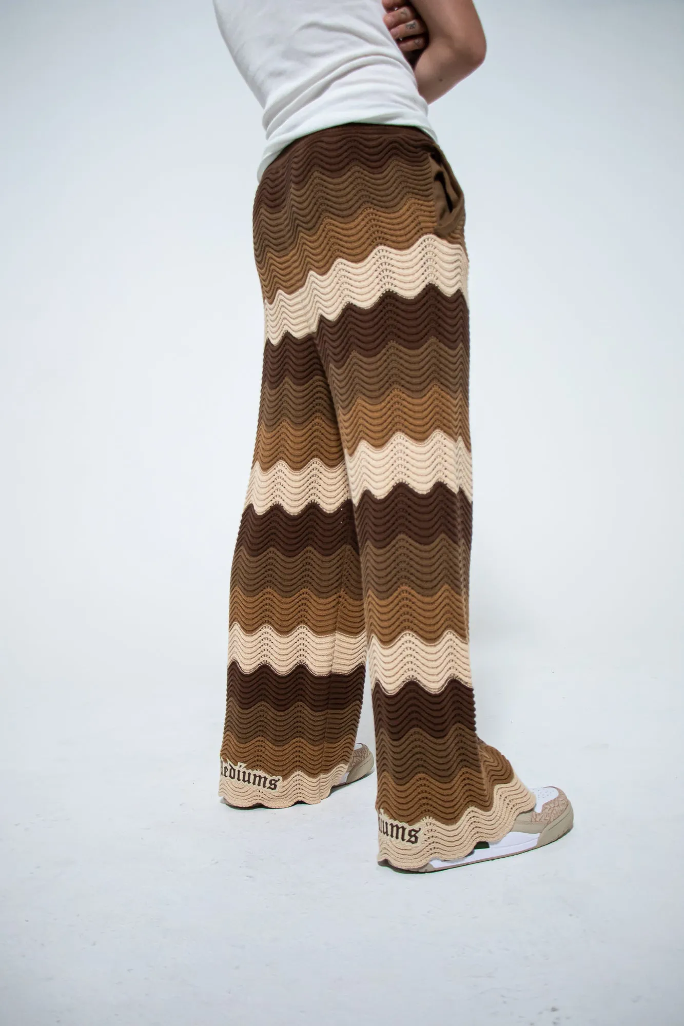 Crochet Mediums Pants - Brown