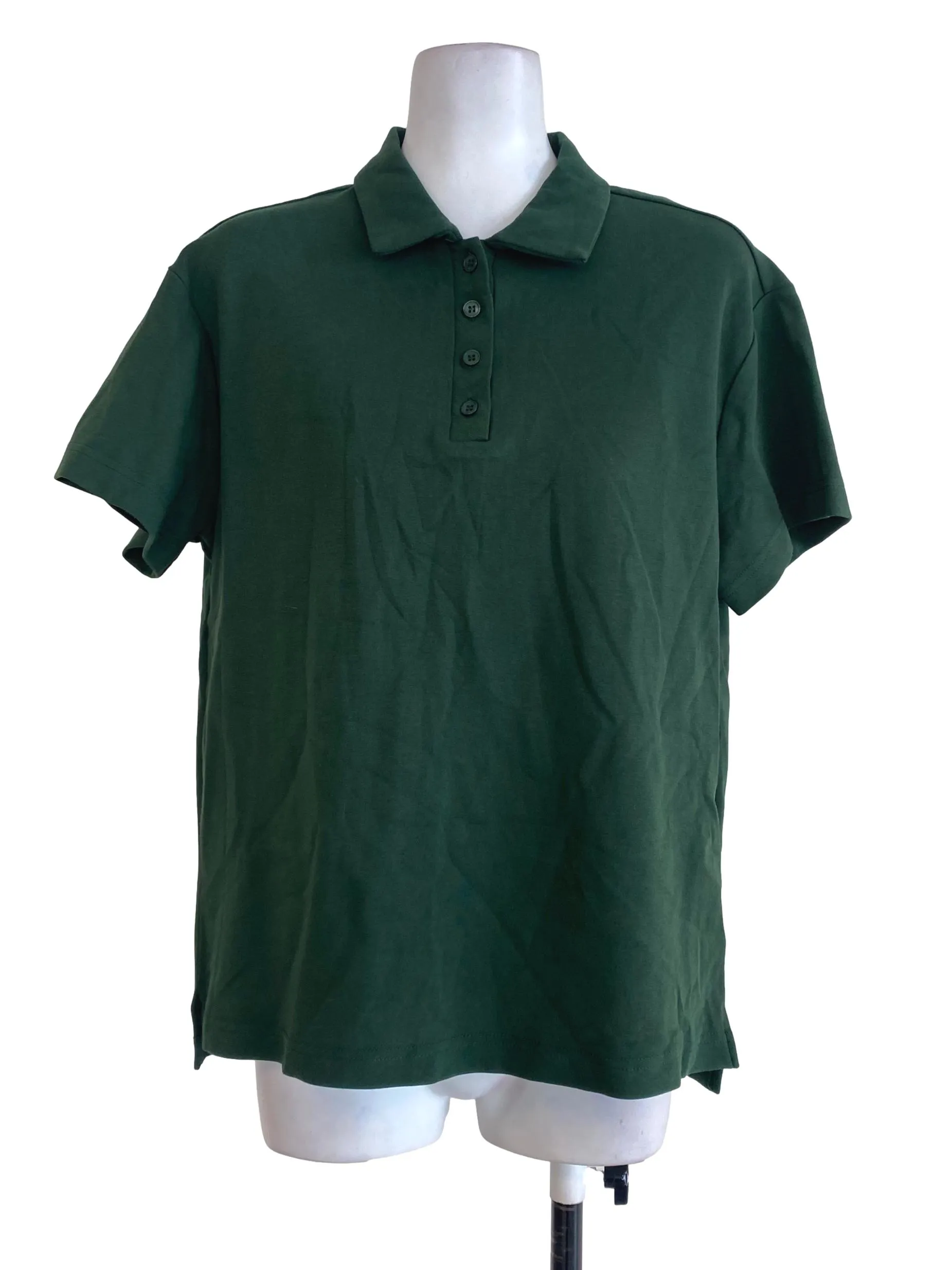 Dark Green Polo Tee