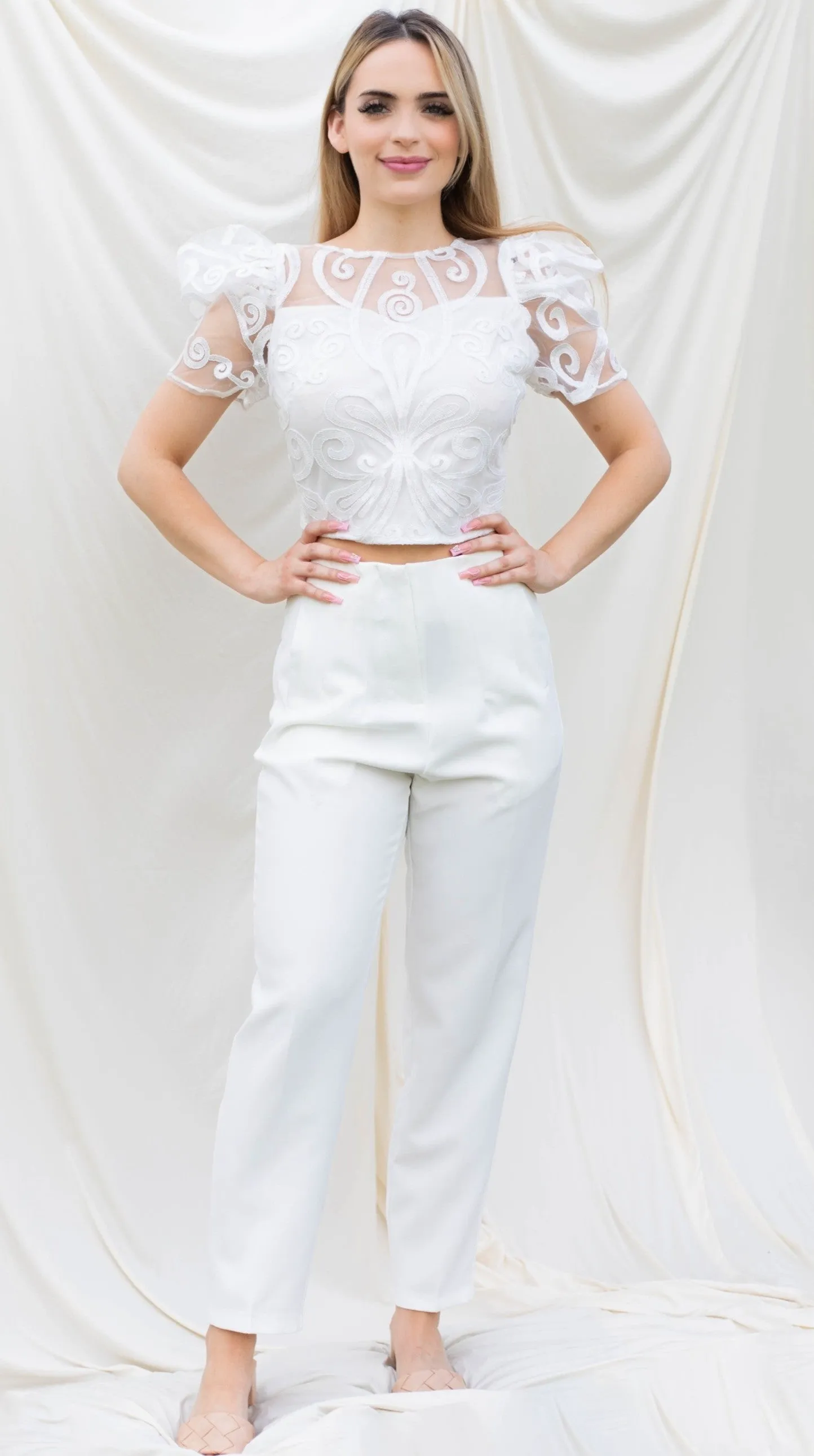 Davina High Waisted Pants