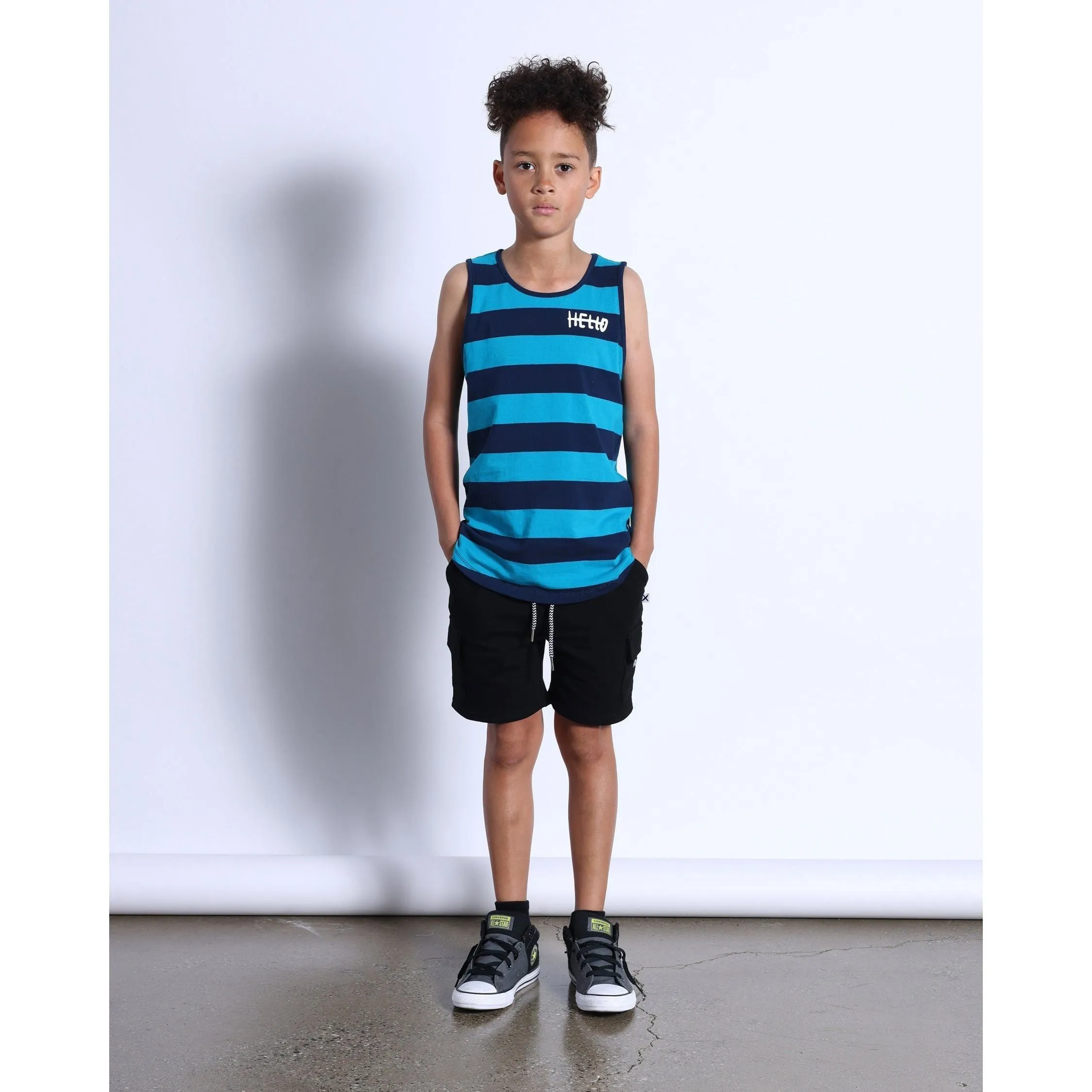 Deluxe Cargo Short- Black