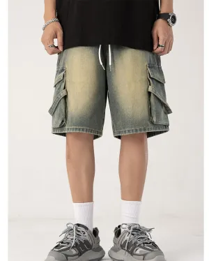 Denim Loose  Shorts-D371 | Inspanda