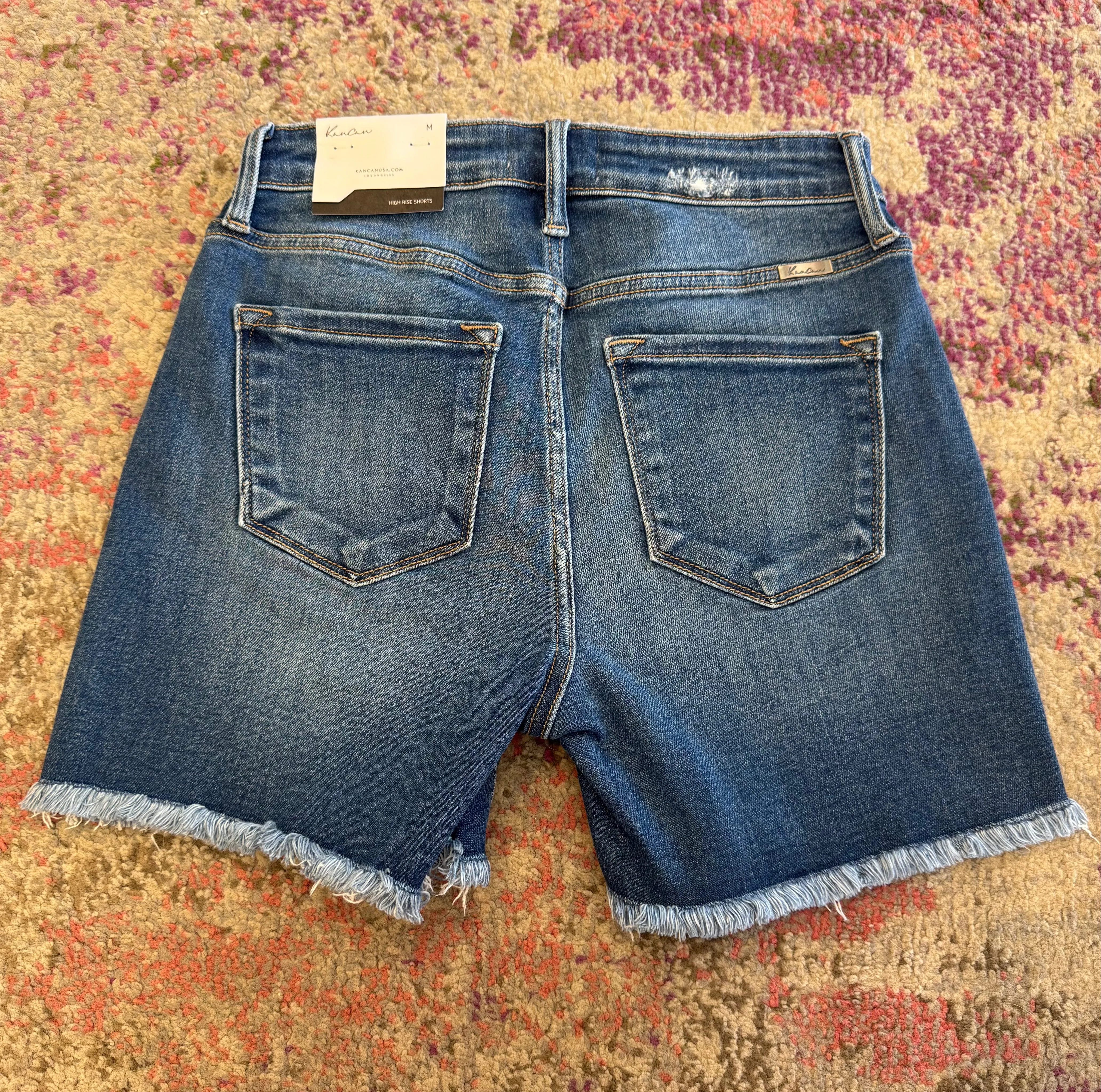 Denim Shorts High Rise