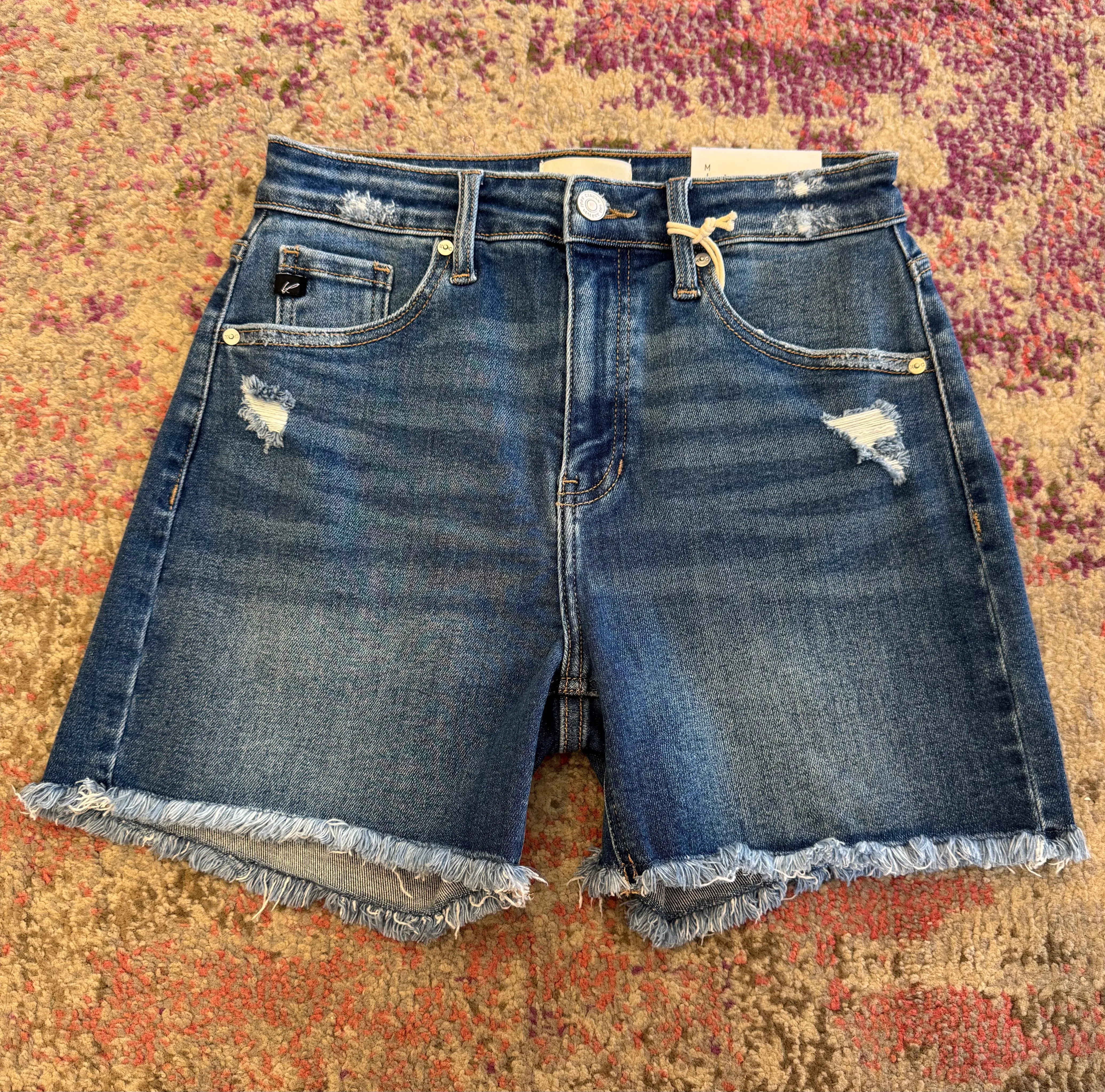 Denim Shorts High Rise