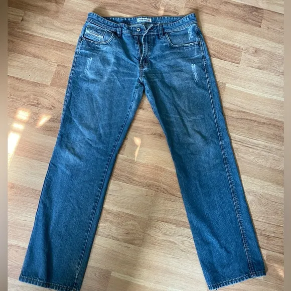 Diesel Industry Denim Division Blue Jeans Boyfriend Straight leg  Sz 38 Men’s