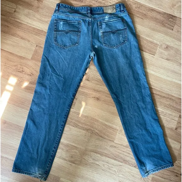 Diesel Industry Denim Division Blue Jeans Boyfriend Straight leg  Sz 38 Men’s