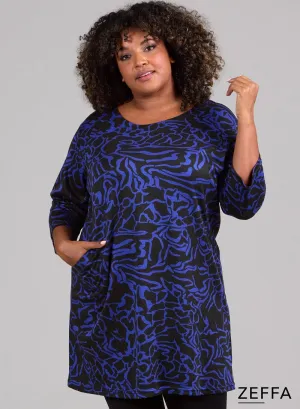 Edith Tunic Blue