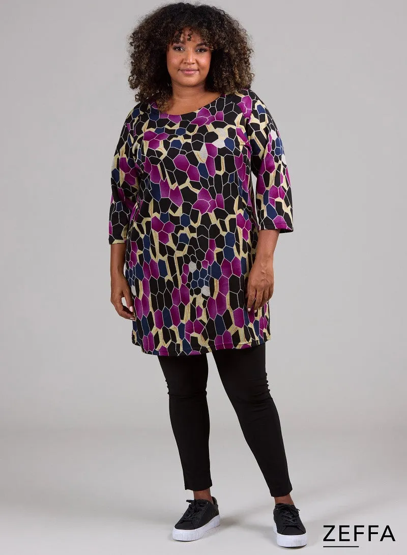 Edith Tunic Magenta