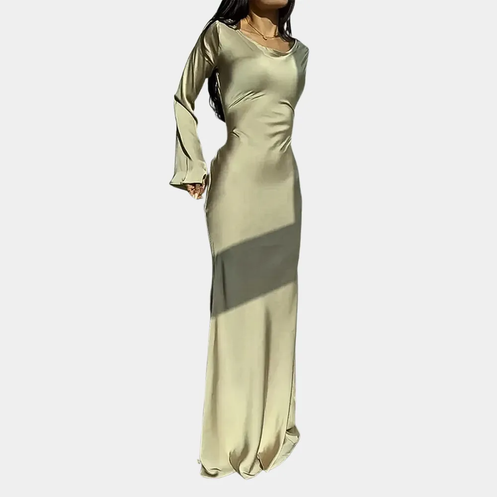 Elegant long women's dress
