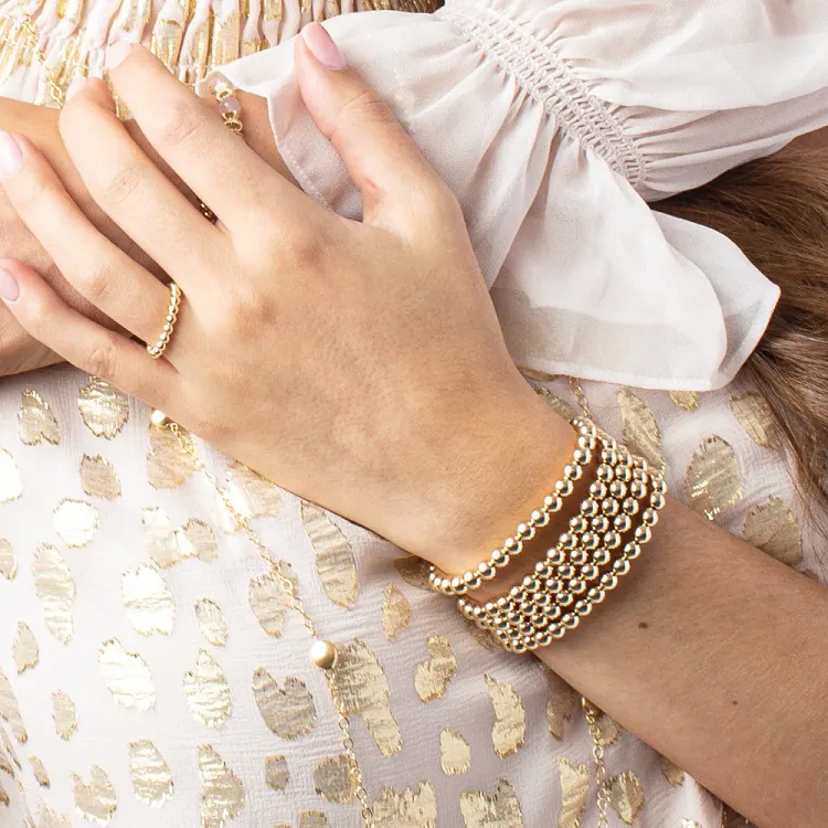 enewton Classic Gold 5mm Bead Bracelet