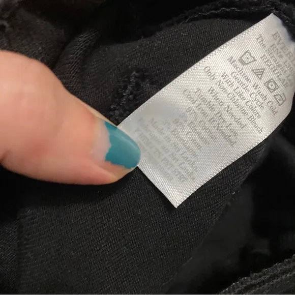 Everlane Black The Straight Leg Crop Jeans Size 00