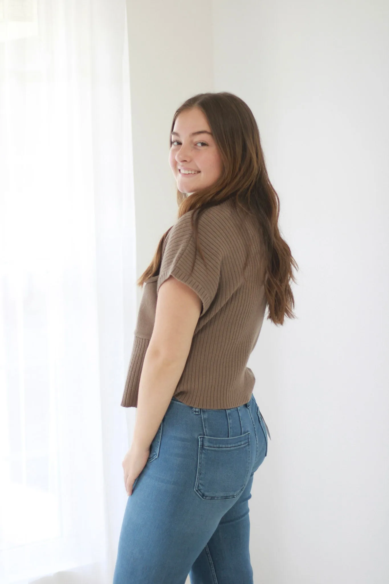 Everyday Sweater in Brown