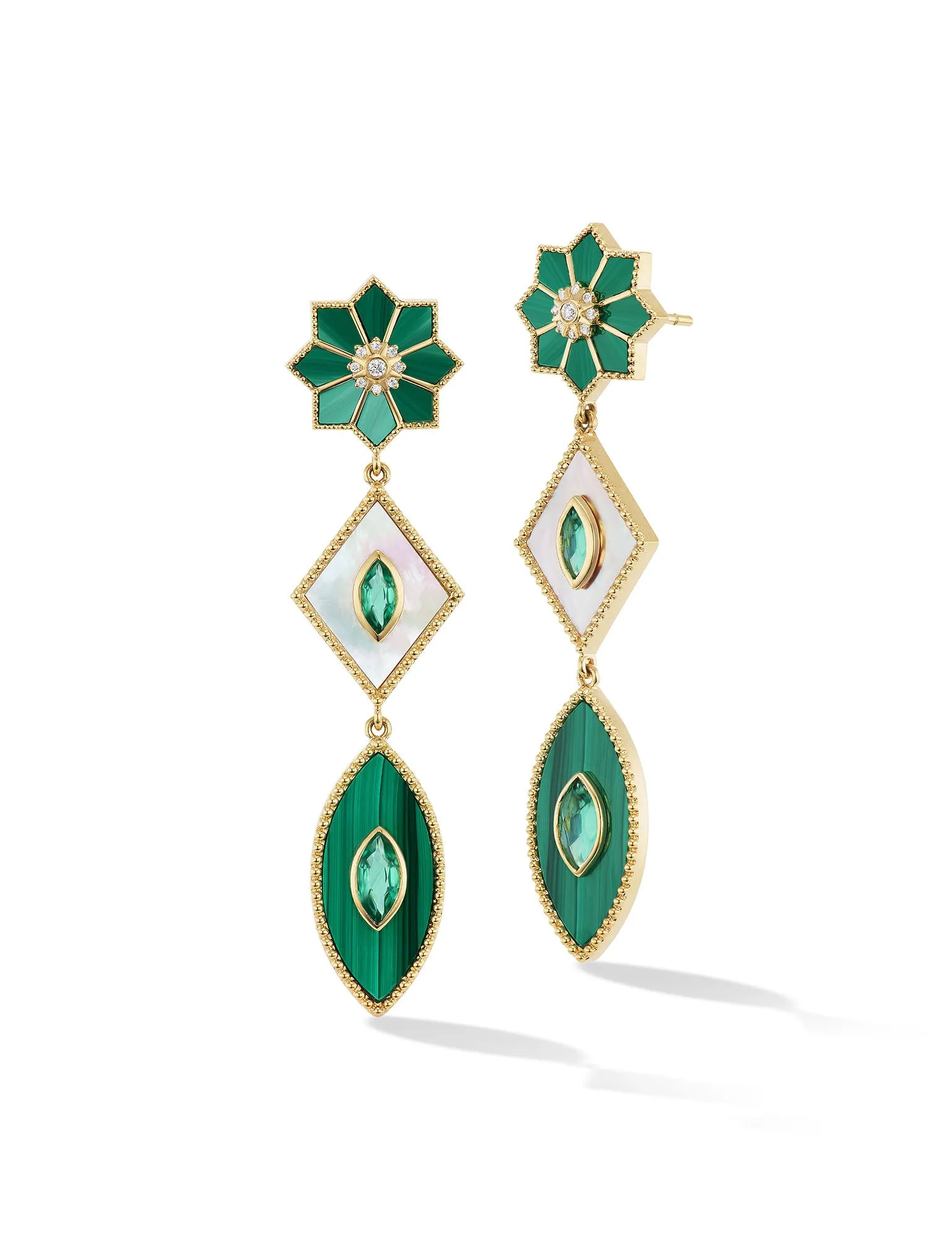 Fez Drop Earrings