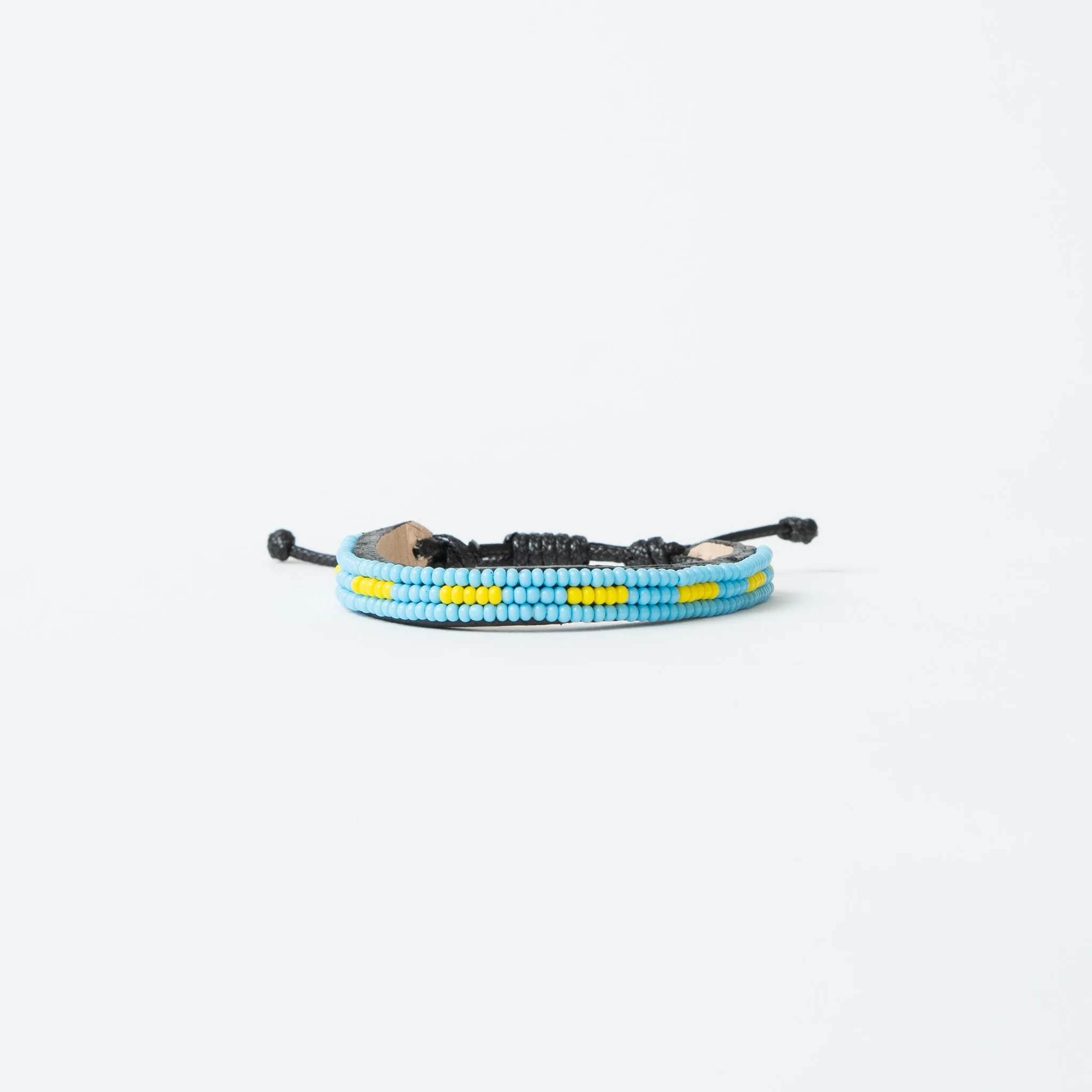 FINAL SALE: Skinny Nija Bracelet - Light Blue/Turquoise