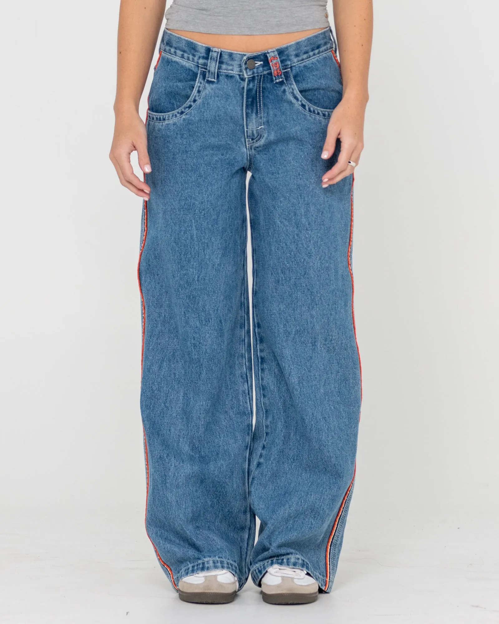 Flip Mommy Low Rise Baggy Jean