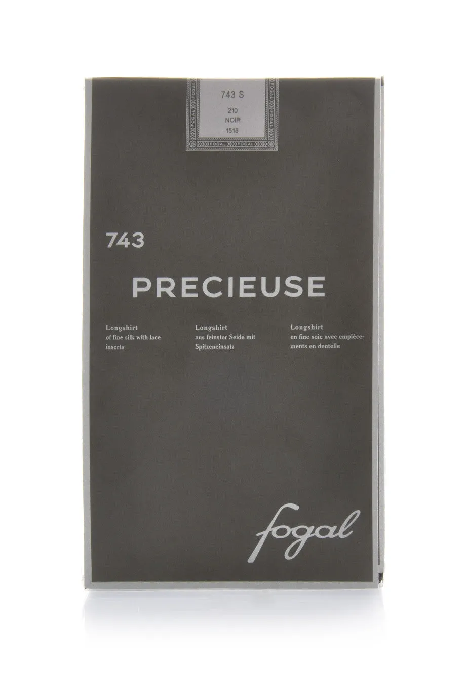 FOGAL 743 PRECIEUSE Μαύρο Μακρύ Τοπ Δαντέλα
