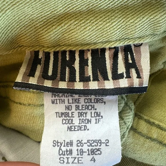 Forenza Vintage Green High Waisted Jeans