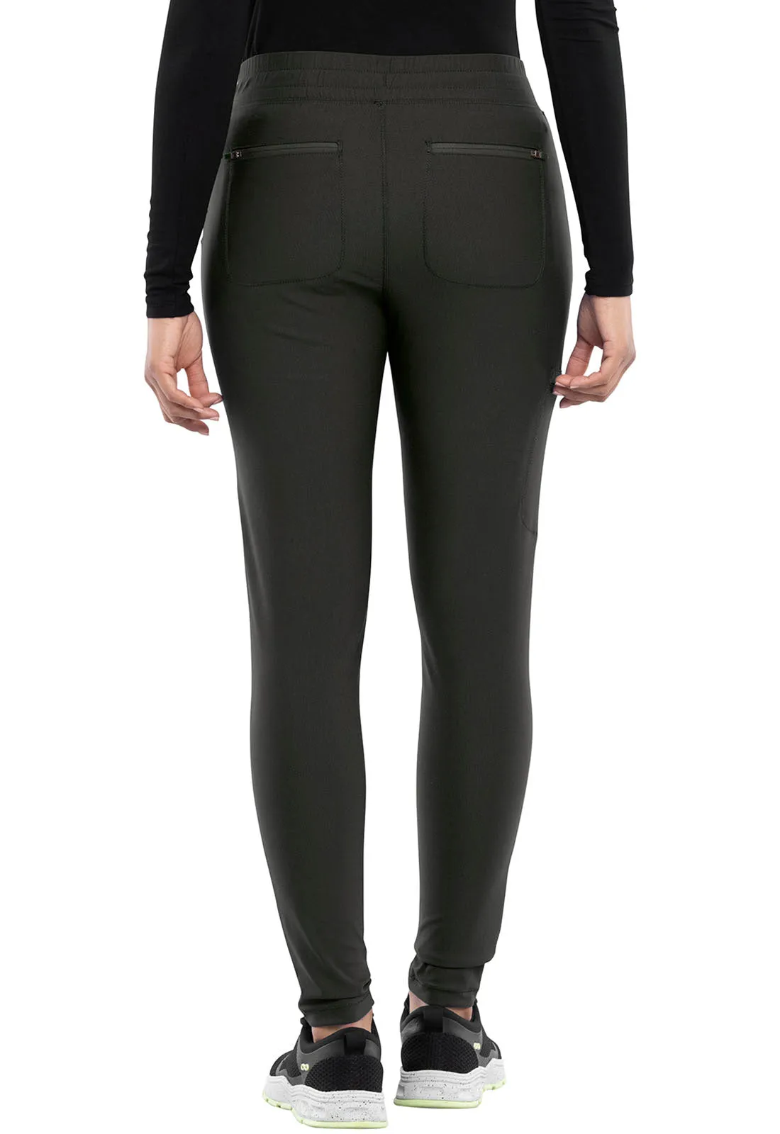 Form CK095 Mid Rise Tapered Leg Drawstring Pants Olive Branch