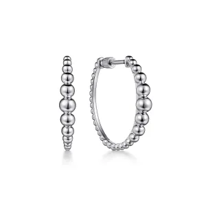 Gabriel & Co. Sterling Silver Classic Hoop Earrings