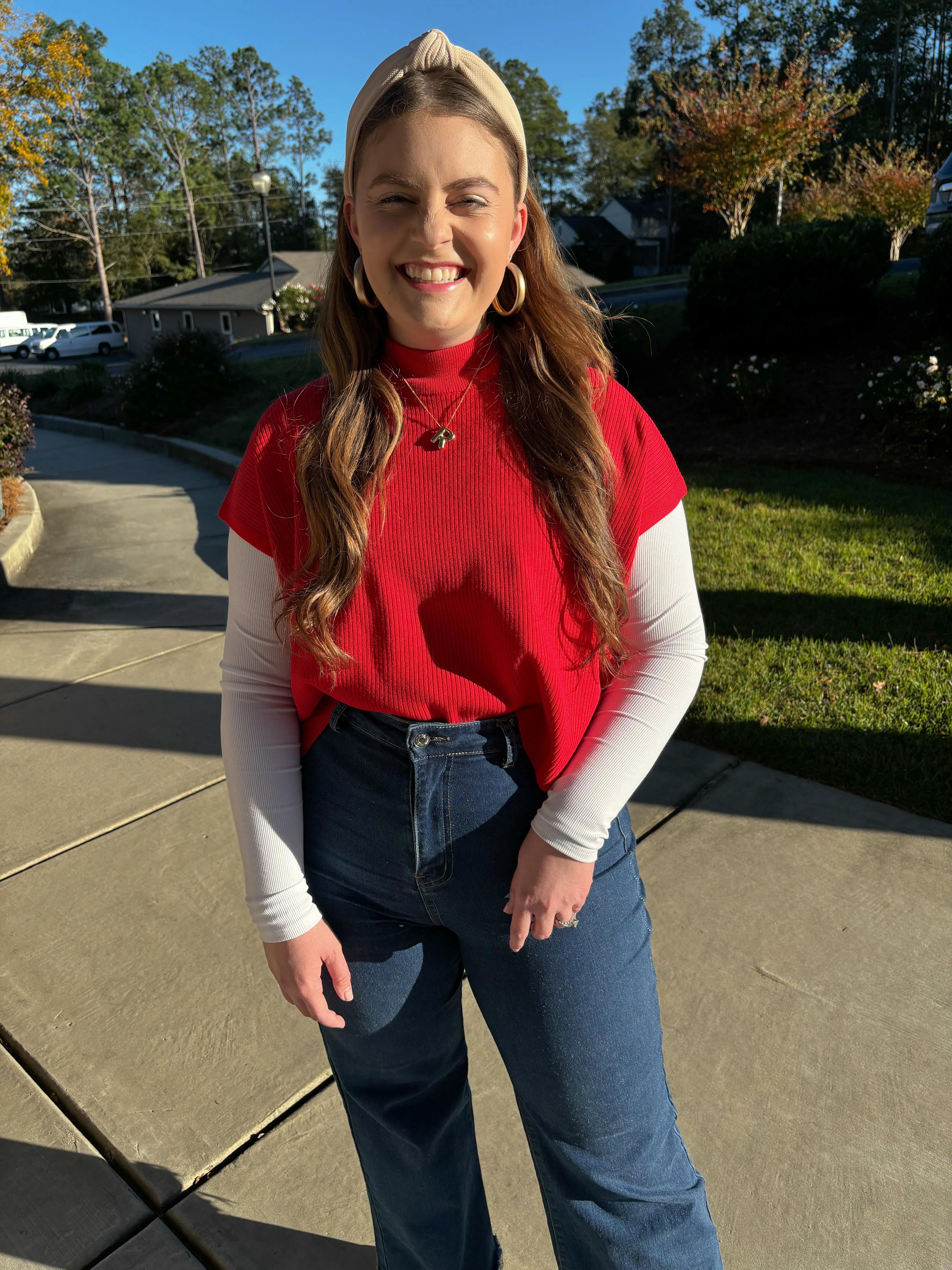 Generous Short Sleeve Blouse