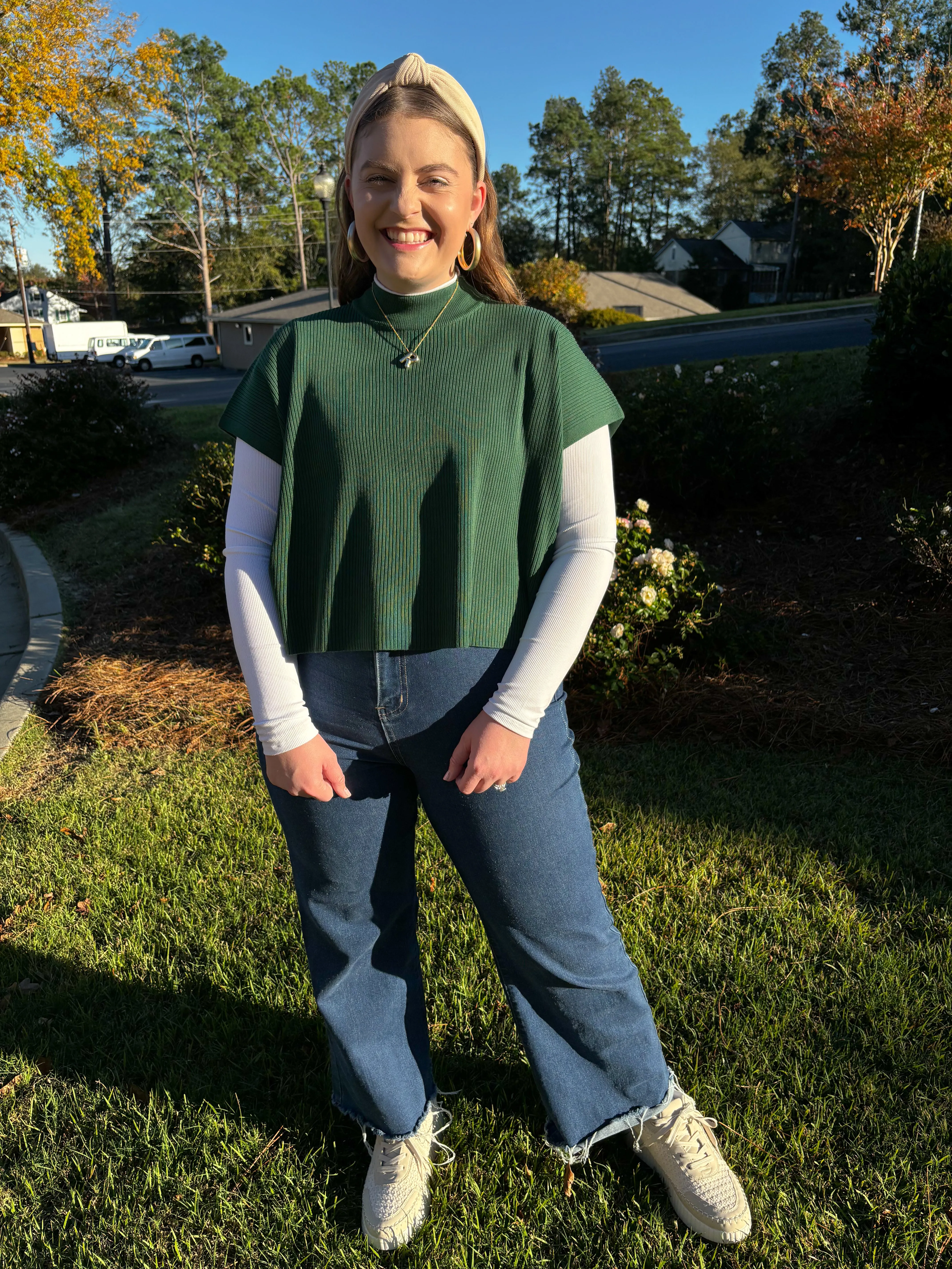 Generous Short Sleeve Blouse
