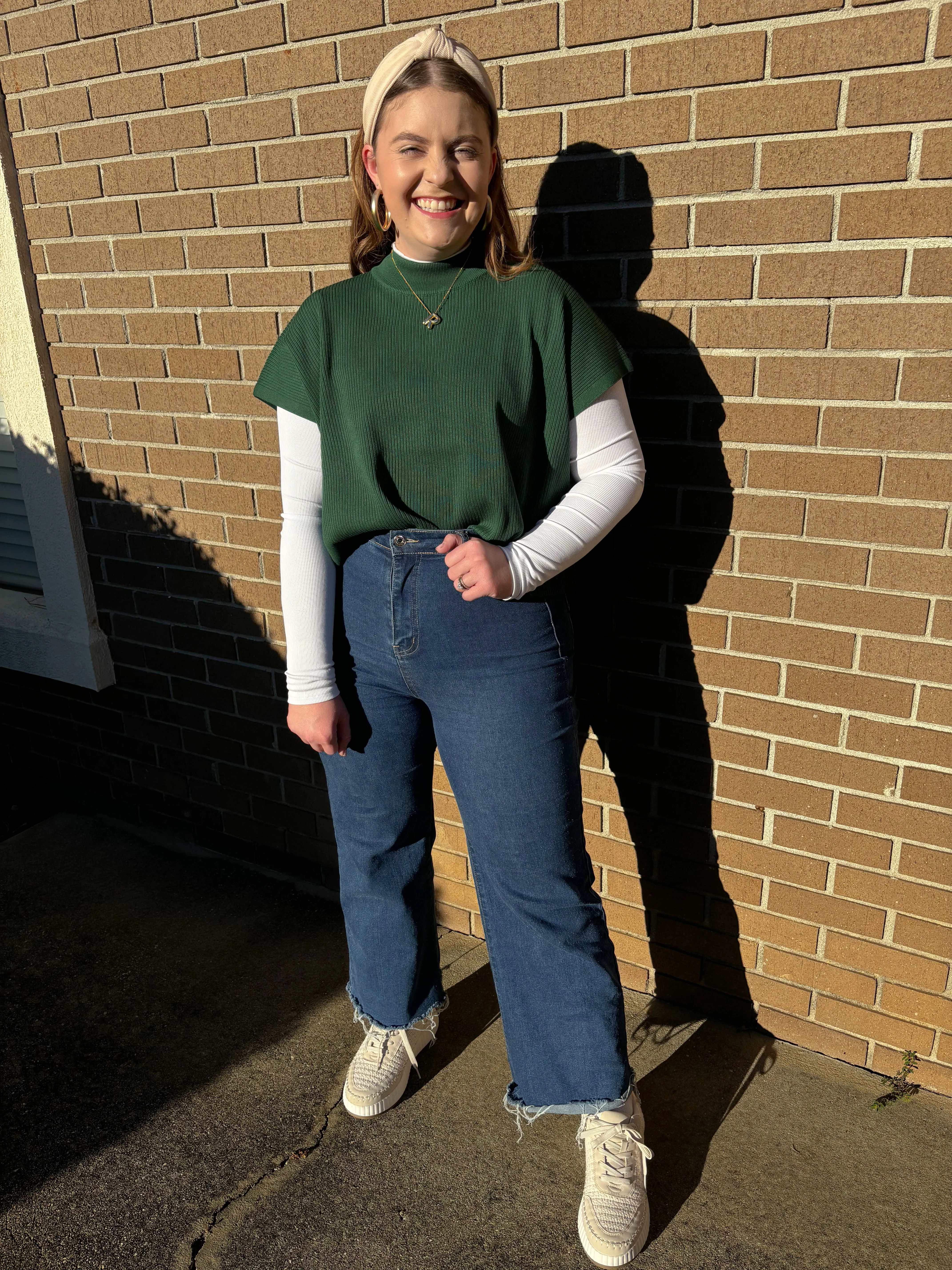 Generous Short Sleeve Blouse