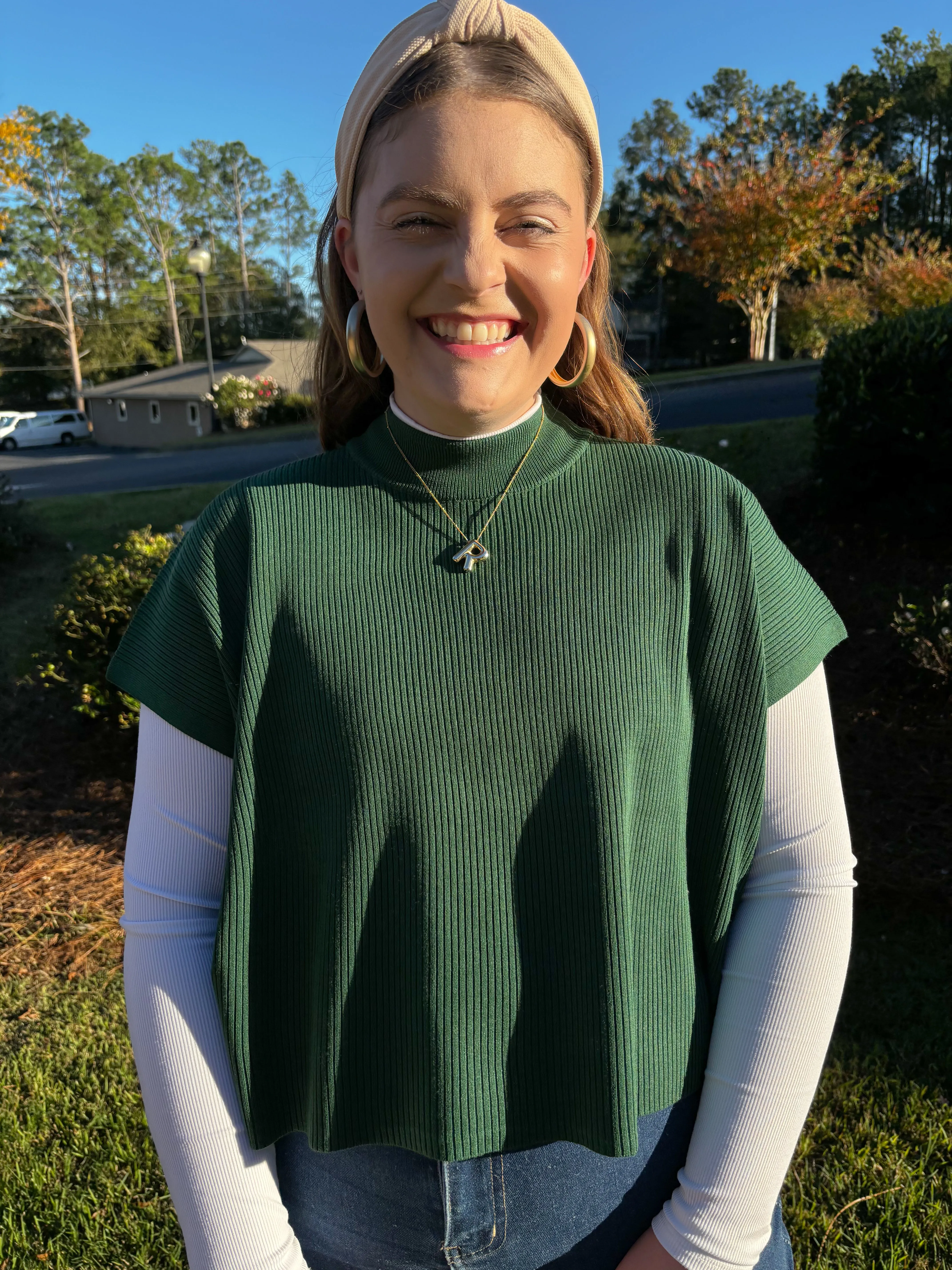 Generous Short Sleeve Blouse
