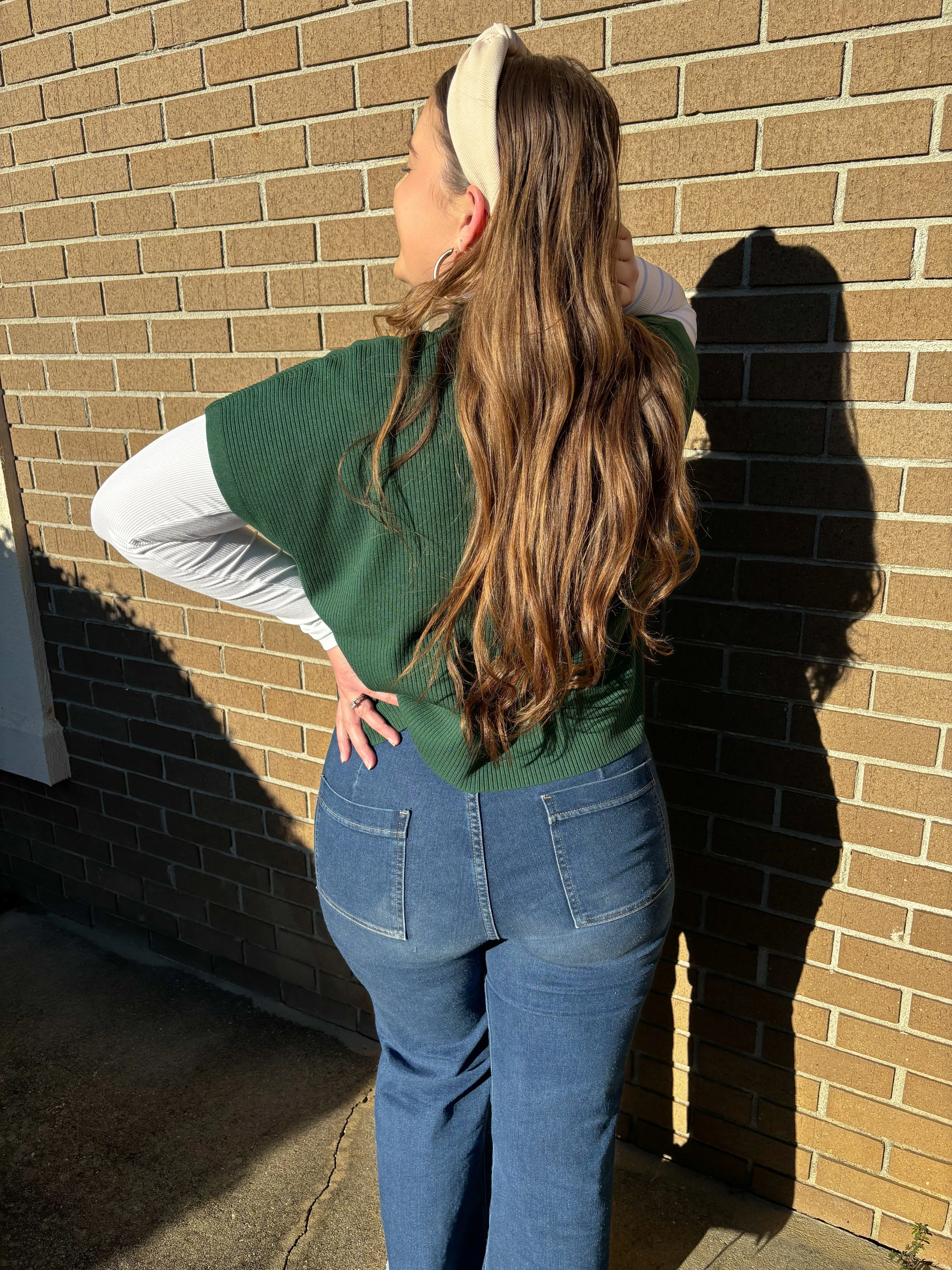 Generous Short Sleeve Blouse