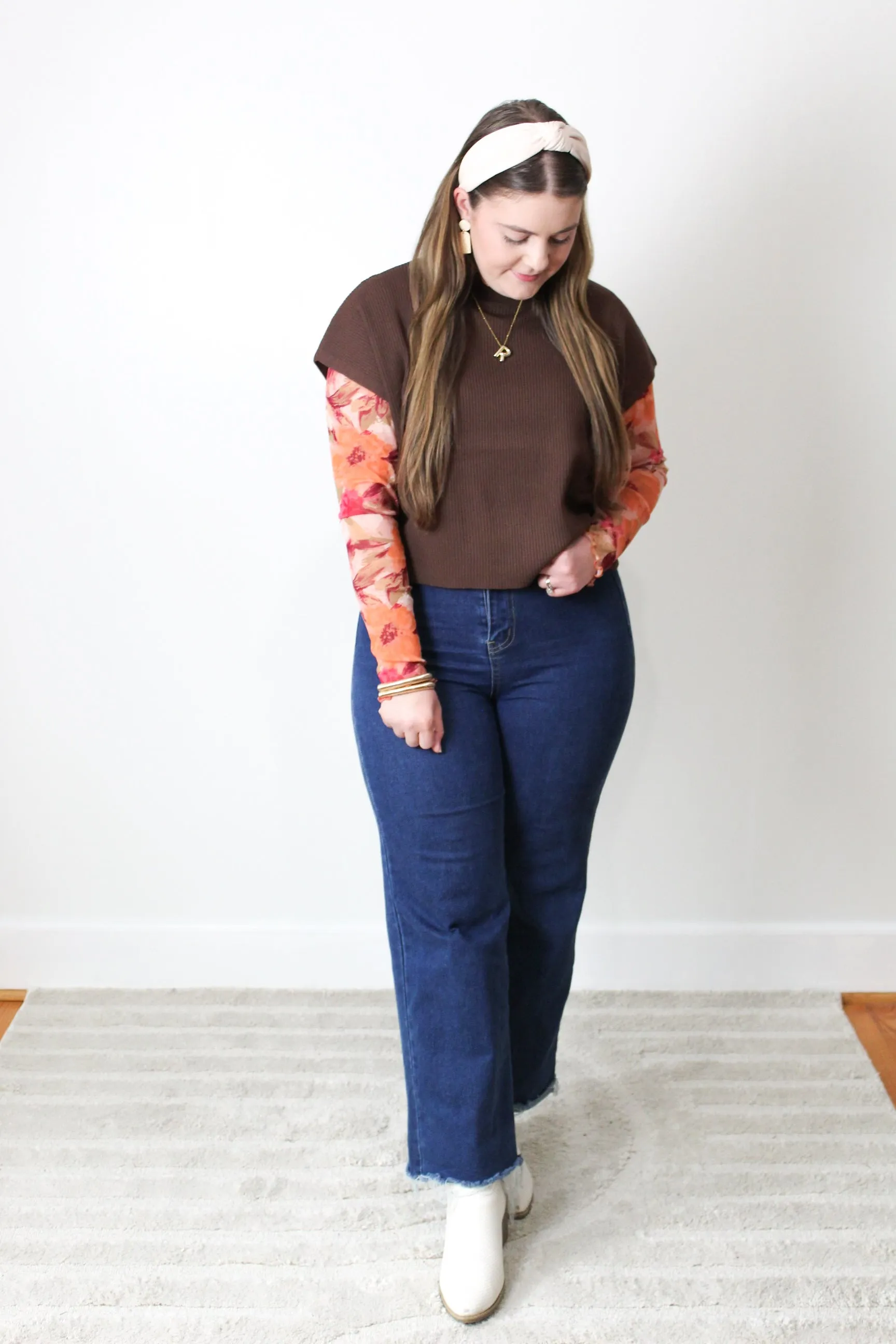 Generous Short Sleeve Blouse