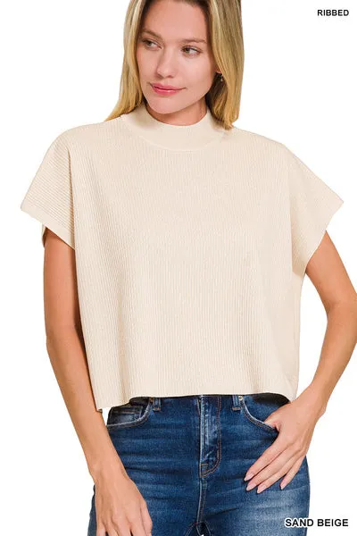 Generous Short Sleeve Blouse
