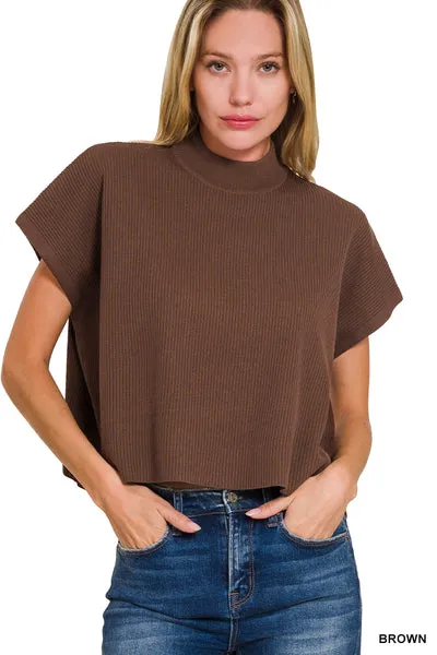 Generous Short Sleeve Blouse