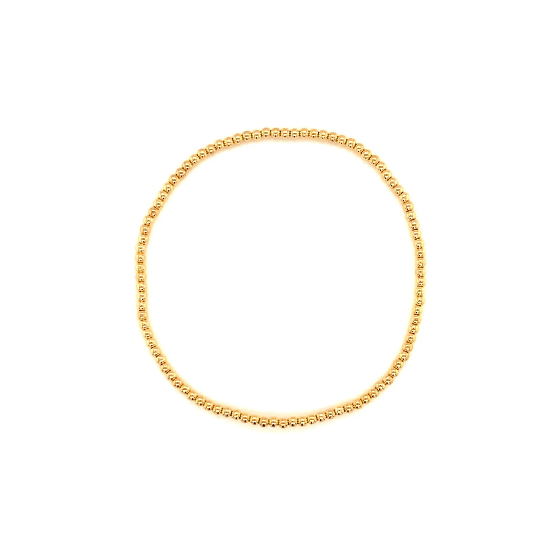 Gold Filled x 925 Beaded Bracelet