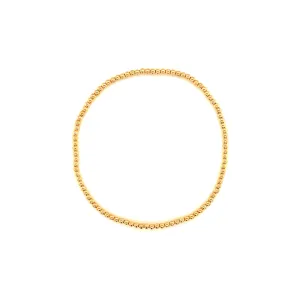 Gold Filled x 925 Beaded Bracelet