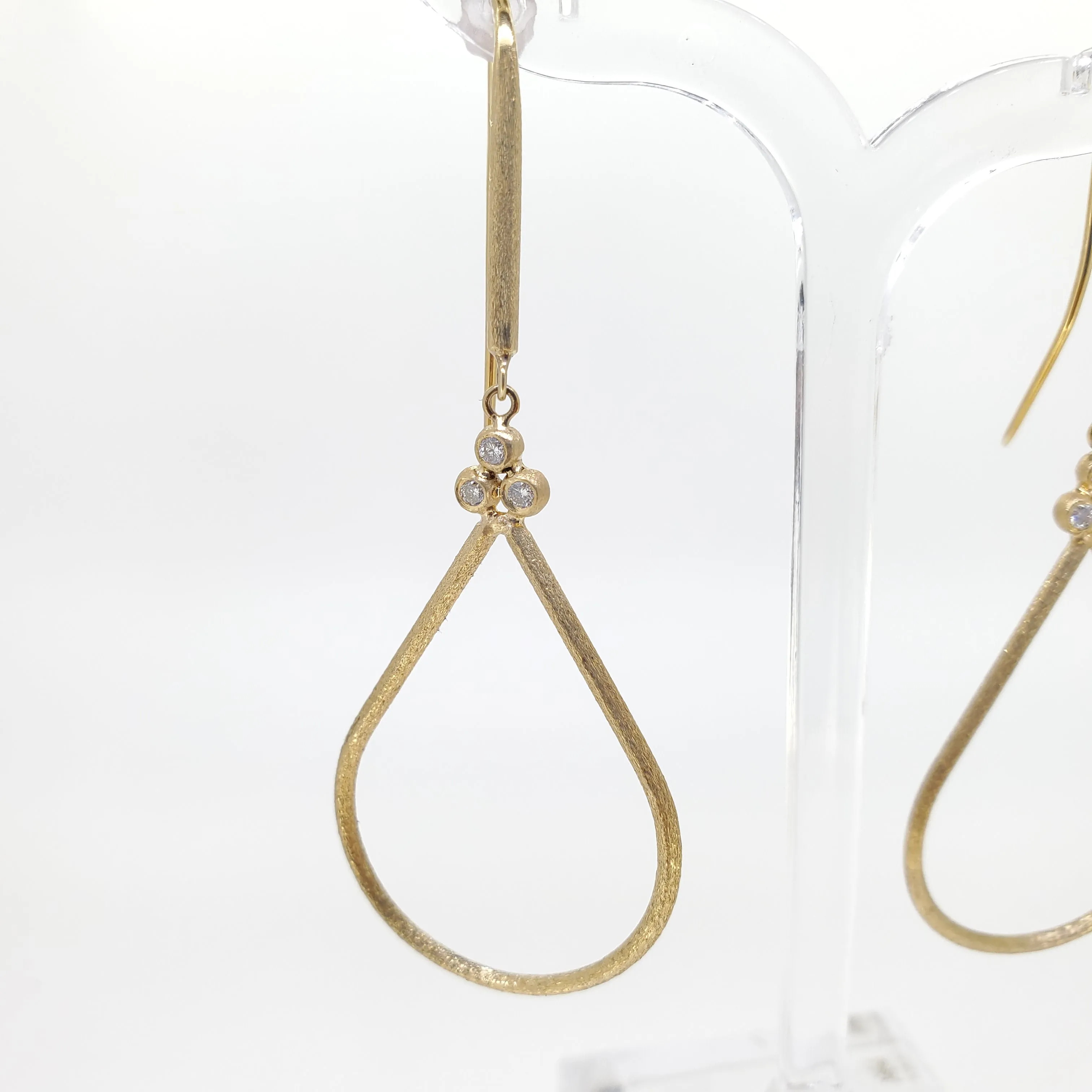 Golden Drop Earrings