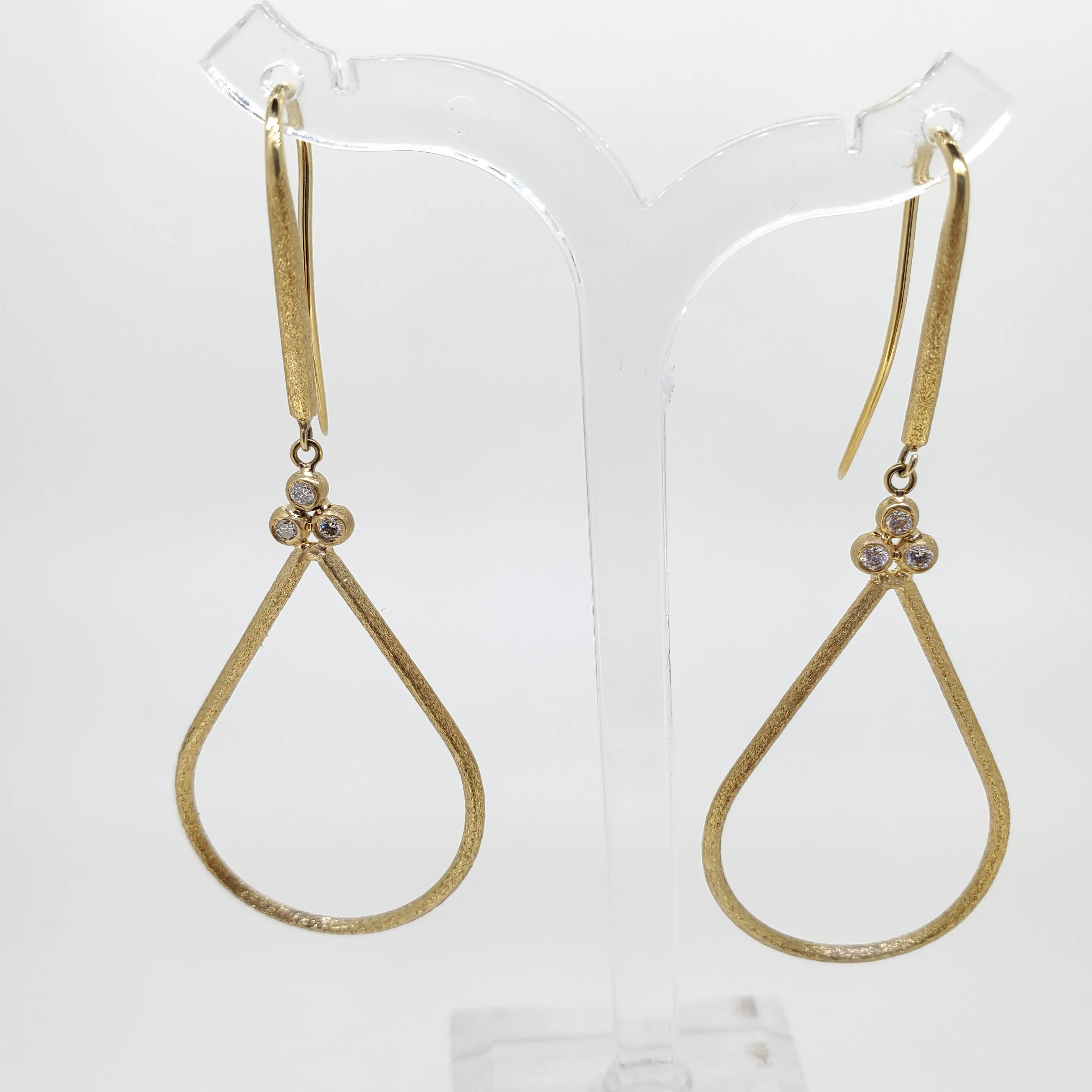Golden Drop Earrings