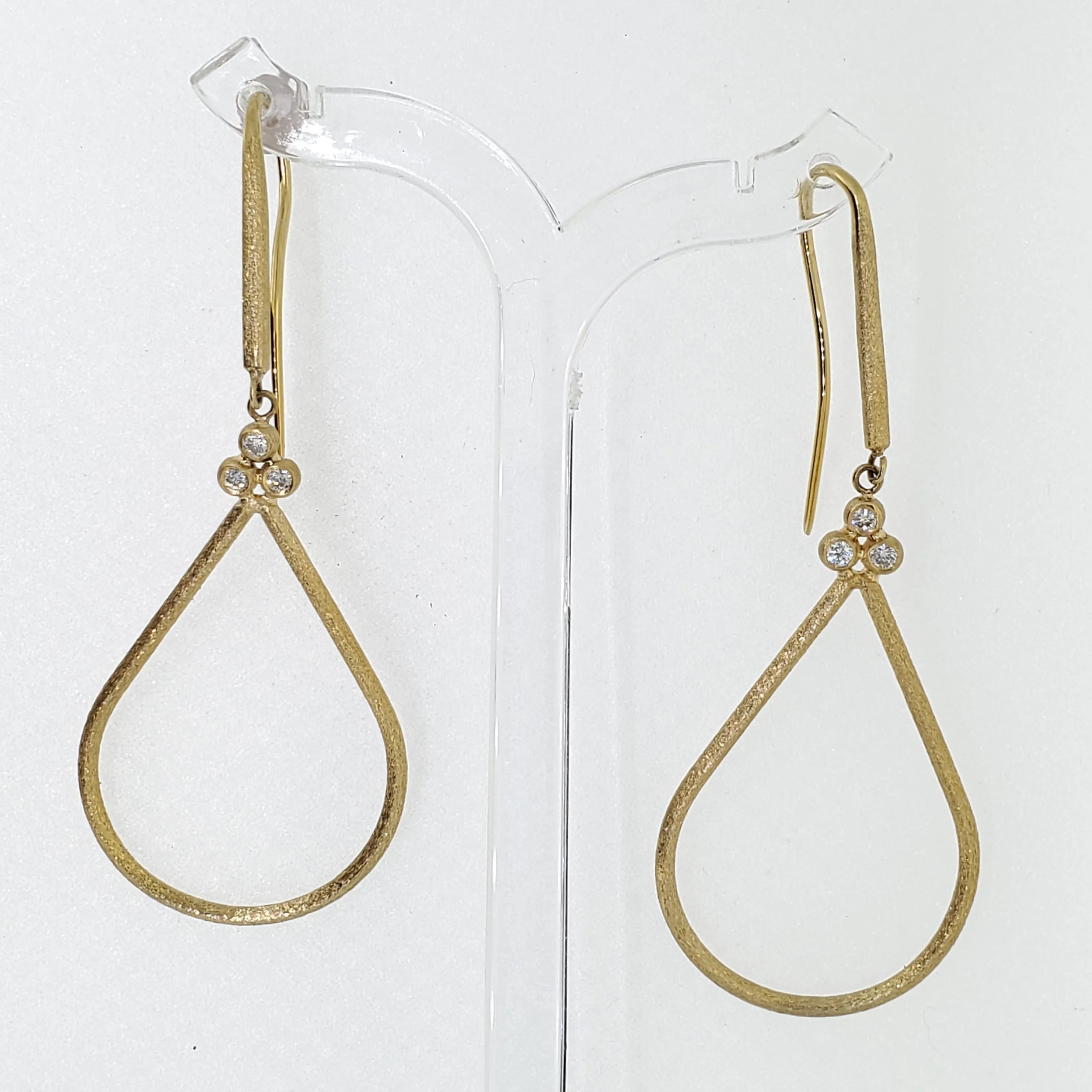 Golden Drop Earrings