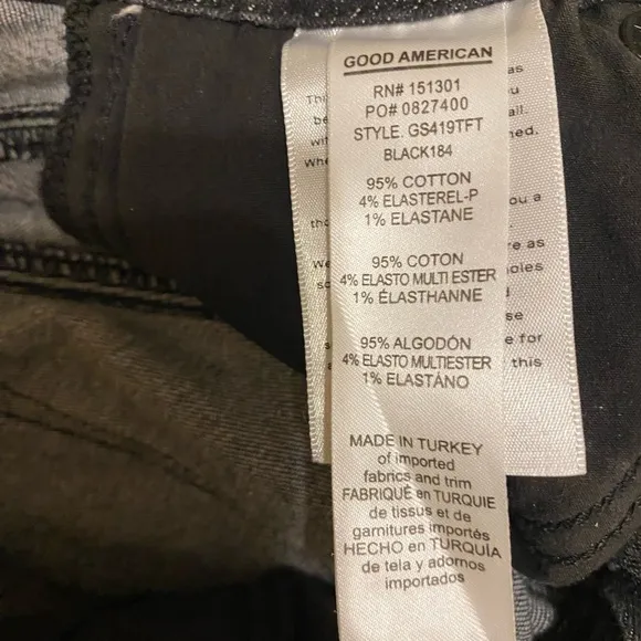 Good American Good Legs Straight Leg Jeans