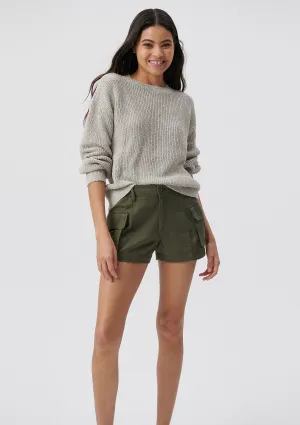 Green Cargo Shorts