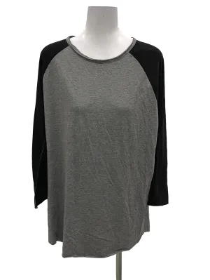 Grey Cali Mid Sleeve Top