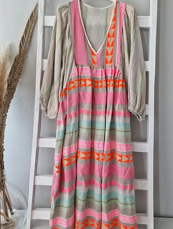 Hadley - Eye catching Vibrant Woman's Summer Dress