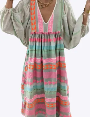 Hadley - Eye catching Vibrant Woman's Summer Dress