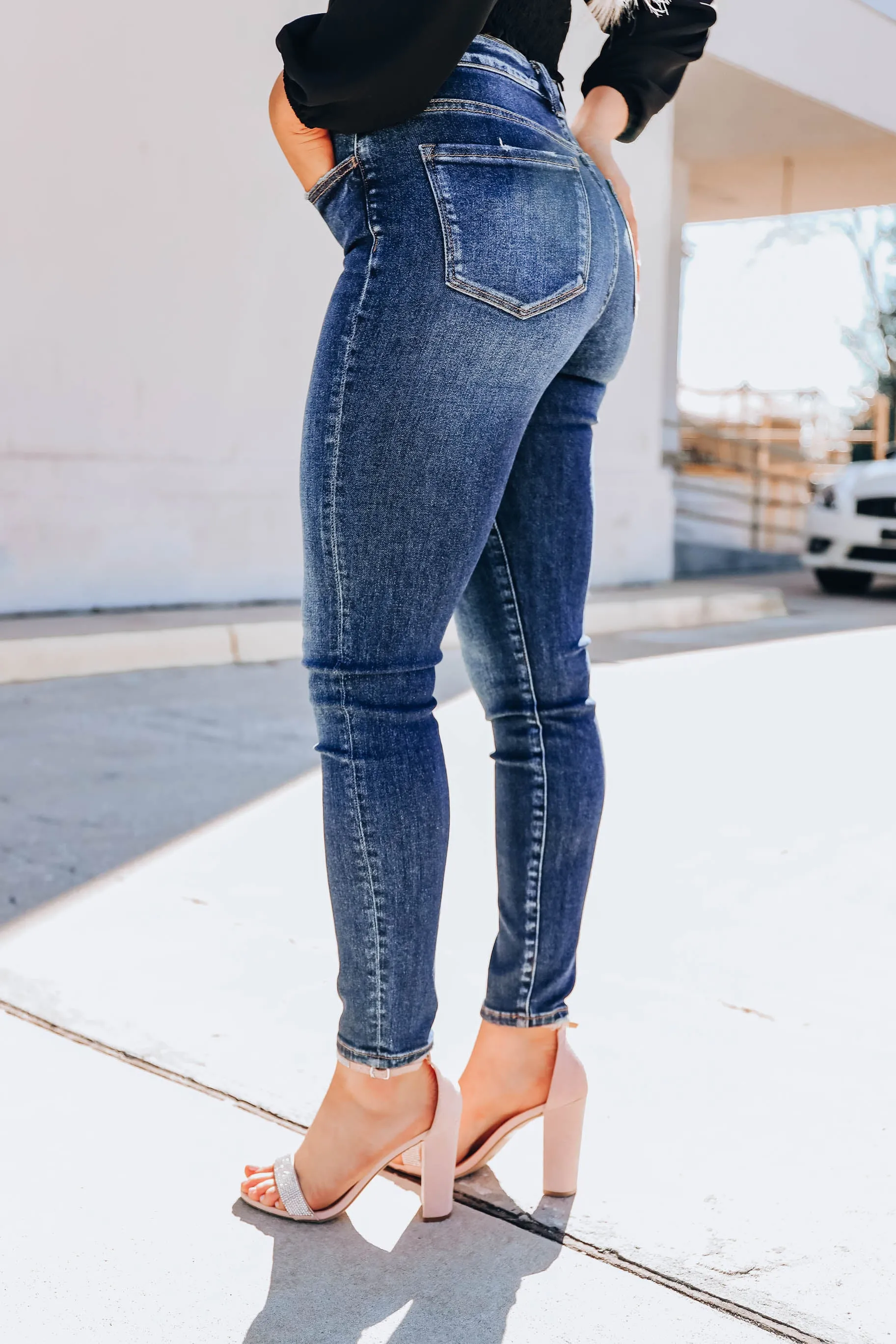 Hazell High Waisted Skinny Jeans