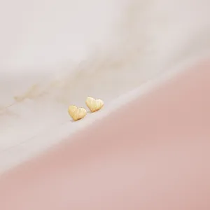 Heart Stud Earrings